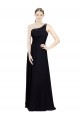 Chiffon Long One Shoulder A-Line Bridesmaid Dresses Stockport