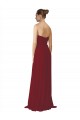 Soft Chiffon Long Sweetheart Burgundy A-Line Bridesmaid Dresses Stockport