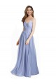 Chiffon & Lace Open Back Long Sweetheart A-Line Bridesmaid Dress / Evening Dress Stockport