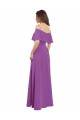 Soft Chiffon Long Off the Shoulder Dahlia A-Line Bridesmaid Dress Stockport