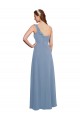 Chiffon Long One Shoulder A-Line Formal Dress / Bridesmaid Dress Stockport