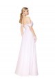 Soft Chiffon Long Off the Shoulder A-Line Formal Evening Gown / Prom Dress / Bridesmaid Dress Stockport