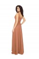 Chiffon V-Back Long V-Neck A-Line Bridesmaid Dress / Evening Dress Stockport