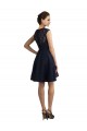 Lace Knee Length V-Neck A-Line Bridesmaid Dress / Evening Dress Stockport