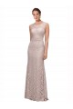 Lace Long Illusion Neck Mermaid Prom Dress / Bridesmaid Dress Stockport