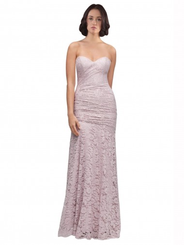Lace Long Sweetheart Mermaid Prom Dress / Bridesmaid Dress Stockport