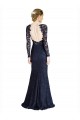 Lace Keyhole Back Long Sweetheart Mermaid Prom Dress / Bridesmaid Dress Stockport