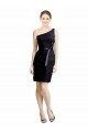 Lace Open Back Knee Length One Shoulder A-Line Bridesmaid Dress Stockport
