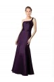Satin Long One Shoulder Mermaid Prom Dress / Bridesmaid Dress Stockport
