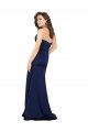 Silk like Satin Long Sweetheart A-Line Formal Evening Gown / Prom Dress / Bridesmaid Dress Stockport