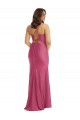 Silk like Satin Tie Back Long Spaghetti Straps Mermaid Formal Plus Size Evening Gown / Prom Dress / Bridesmaid Dress Stockport