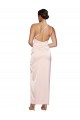 Silk like Satin Low Back Long One Shoulder A-Line Semi Formal Evening Dress / Prom Dress / Bridesmaid Dress Stockport