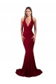 Spandex Open Back Long Halter Neck Mermaid Formal Evening Gown / Prom Dress / Bridesmaid Dress Stockport