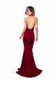 Spandex Open Back Long Halter Neck Mermaid Formal Evening Gown / Prom Dress / Bridesmaid Dress Stockport