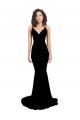 Spandex Open Back Long V-Neck Mermaid Formal Evening Gown / Prom Dress / Bridesmaid Dress Stockport