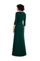 Spandex V-Back Long V-Neck Trumpet Formal Evening Gown / Prom Dress / Bridesmaid Dress Stockport