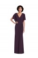 Spandex Long V-Neck Sheath Formal Evening Gown / Prom Dress / Bridesmaid Dress Stockport