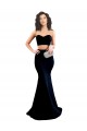 Stretch Crepe Low Back Long High Neck Mermaid Formal Evening Gown / Prom Dress / Bridesmaid Dress Stockport