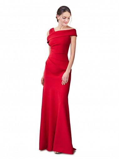 Stretch Crepe Long Mermaid Formal Evening Gown / Prom Dress / Bridesmaid Dress Stockport