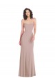 Stretch Crepe Long Sweetheart Dusty Pink Mermaid Formal Dress / Bridesmaid Dress Stockport