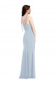 Stretch Crepe Low Back Long Strapless Trumpet Bridesmaid Dress / Formal Dress Stockport