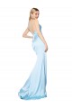 Stretch Satin Long High Neck Mermaid Formal Evening Gown / Prom Dress / Bridesmaid Dress Stockport